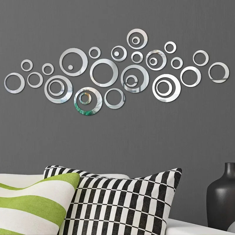 Circular Mirror Decoration