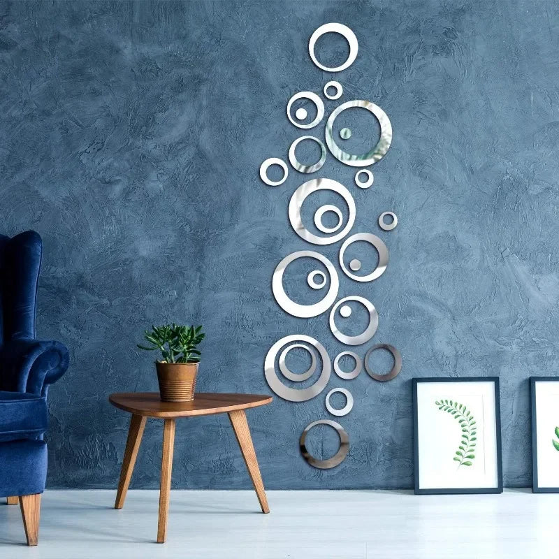 Circular Mirror Decoration