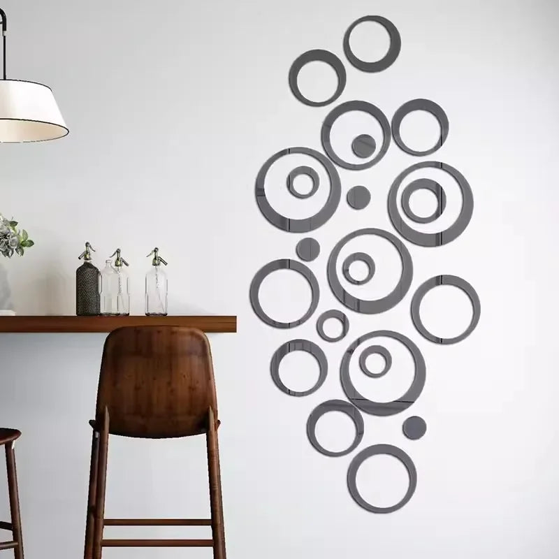 Circular Mirror Decoration