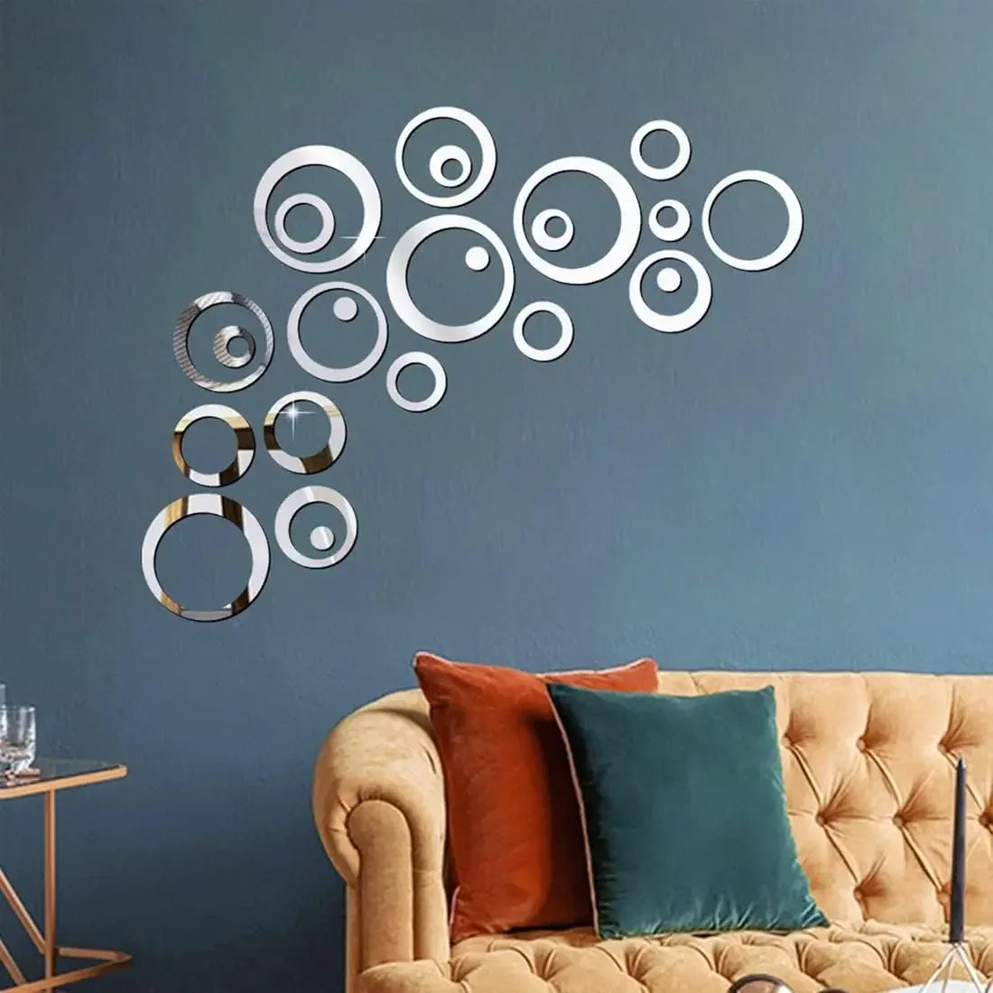 Circular Mirror Decoration